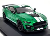 Solido 1/43 Ford Mustang Shelby GT500 Fast Track Green 2020 Diecast Model Car