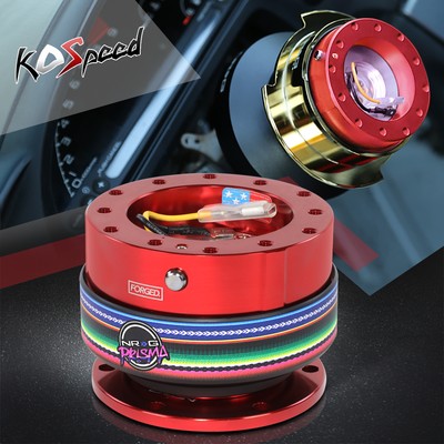 NRG SRK-200RD-MEXICALI Aluminnum Gen 2.0 Steering Wheel Quick Release Adapter