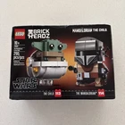 LEGO 75317 Brickheadz Star Wars The Mandalorian & the Child Set New Sealed