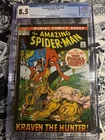 AMAZING SPIDER-MAN #104 CGC 8.5 1972 Kraven The Hunter Ka-Zar