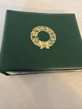 VINTAGE SOUVENIR POST CARD POSTCARD ALBUM Christmas