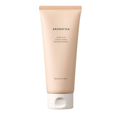 [AROMATICA] Glow Vita Facial Scrub Orange & Neroli - 150ml
