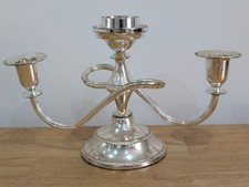 Vintage Candelabra Mayell EP on Zinc - Made In England 