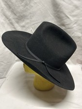 RESISTOL 4X Black Beaver Self Conforming Clint Black Style Western Cowboy Hat
