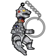Godzilla Store Exclusive Mechagodzilla II Tsumares Keychain Soft PVC Rubber