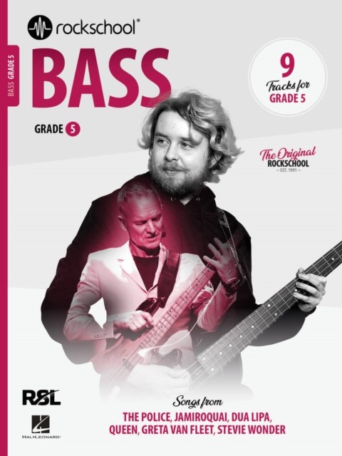 Rockschool Bass Grade 5 2024 (Paperback Book)
