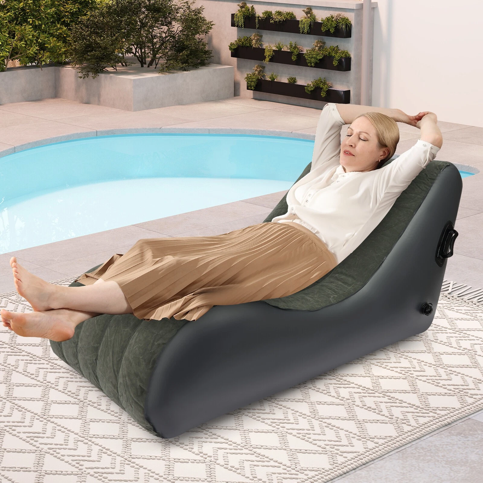 S-shaped Folding Sofa Bed Waterproof Sofa Bed Inflatable Sofa Bed with Air Pump
Opens in a new windo