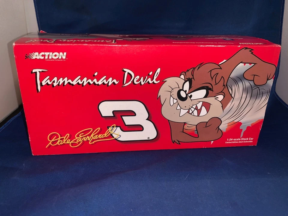 NASCAR DIECAST ESCALA 1:24 #3 DA;E WONHARDT TAZMANIAN DEVIL LE en caja original Foto 3 de 4