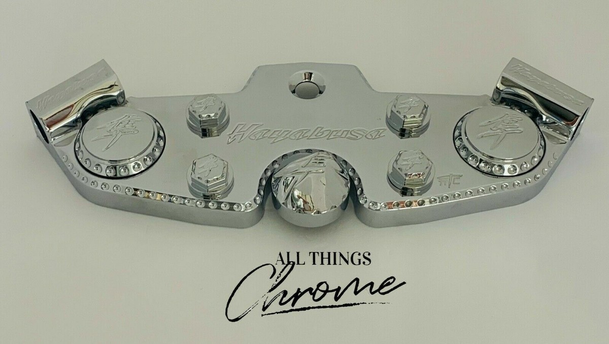 ガッデム HAYABUSA CHROME LOWERING TRIPLE TREE PACKAGE #3 2008-2020