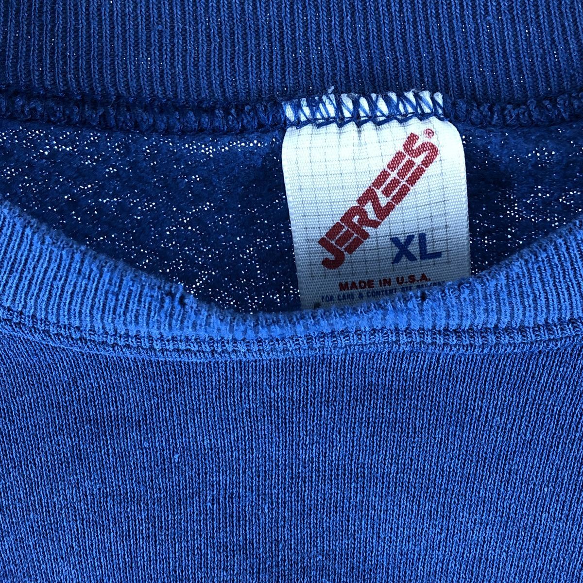 【USA製】80s JERZEES blank sweat shirt 80s-90'S Jerzees Plain Blank Sweatshirt Trainer Made in USA