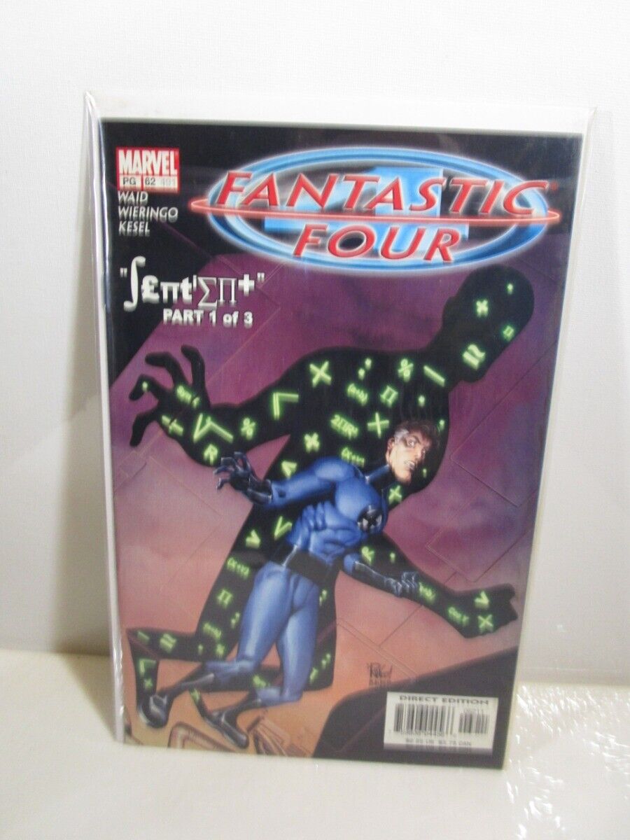 Fantastic Four #62 #491 (Marvel Comics, 2002) Mr. Fantastic Bagged Boarded