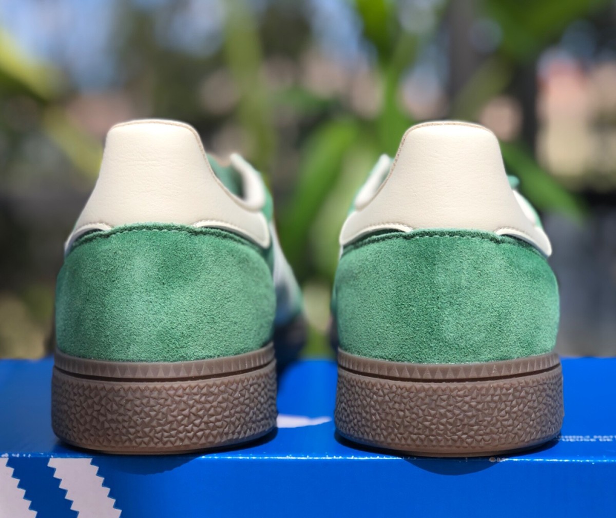 ★大人気★adidas originals Handball Spezial Preloved Green★ Size 8 - adidas Handball Spezial Preloved Green Gum for sale