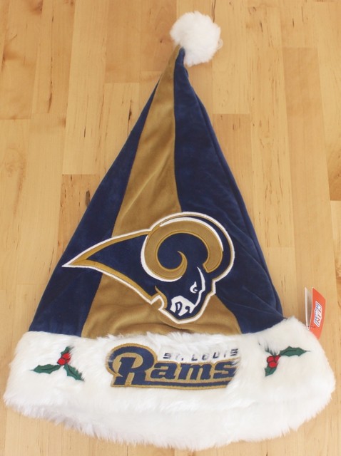 rams santa hat