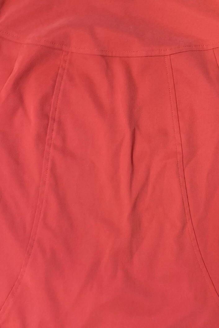 Abito da donna senza maniche rosa caldo Alyx Limited Petite in guaina al salmone taglia 14