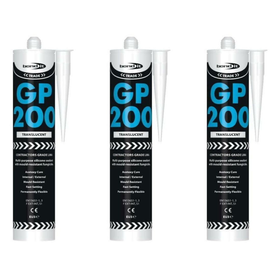 Bond it GP200 General Purpose Silicone Translucent - Image 6