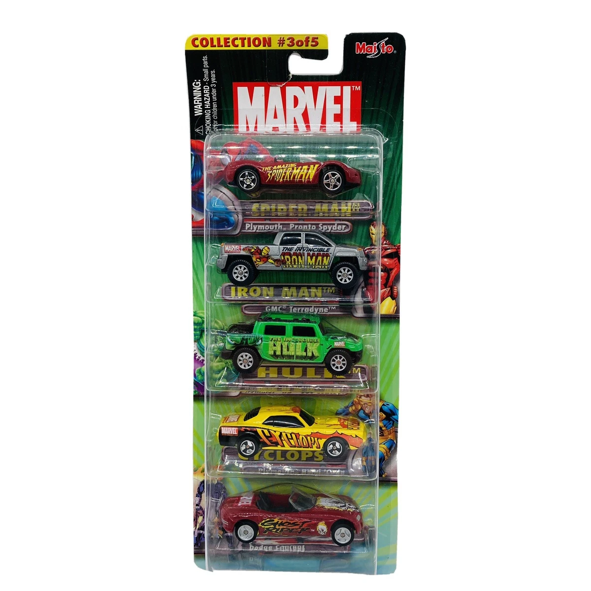 Maisto marvel best sale cars