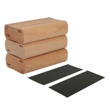 For Guitar Fretboard Fingerboard Fret Leveling Wood Radius Sanding Block Tool US