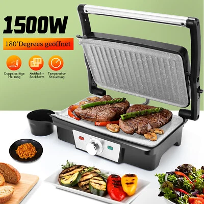 SUPERLEX 1500 W Kontaktgrill Sandwiches Toasten 2 antihaft Platten Antihaftbeschichtet