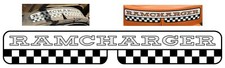 1969 69 Dodge Coronet Rt Superbee Ramcharger Under Hood Box Decal Best Like Nos