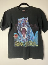 JURASSIC PARK Vintage RARE Youth Large T-Shirt The Lost World