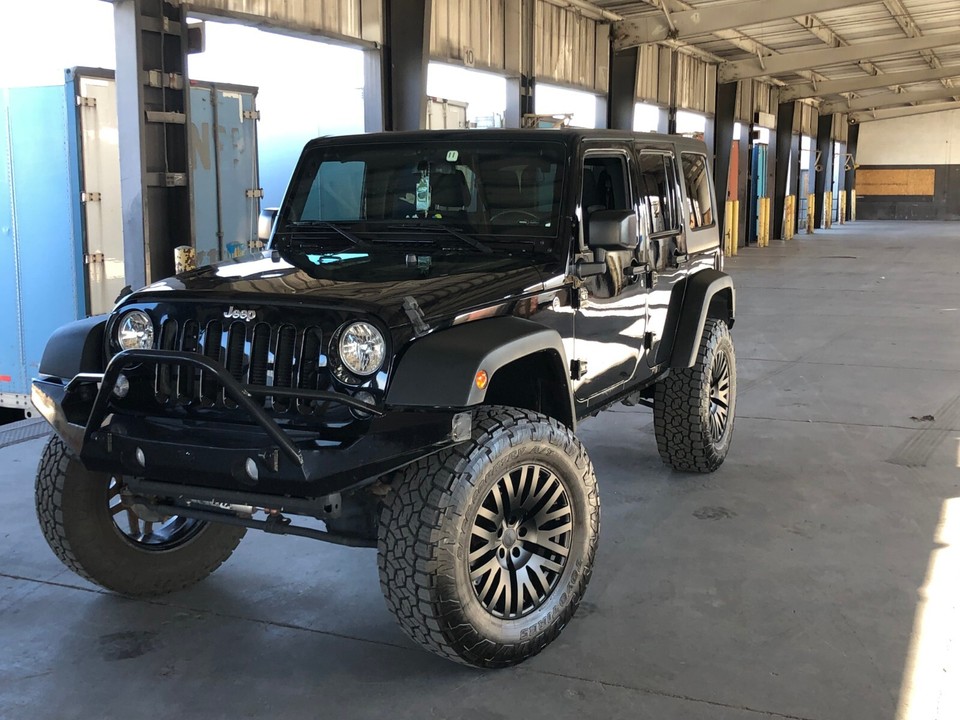 20 Inch satin black Wheels Rims Fuel Flame D803 20x9.5" Jeep Wrangler