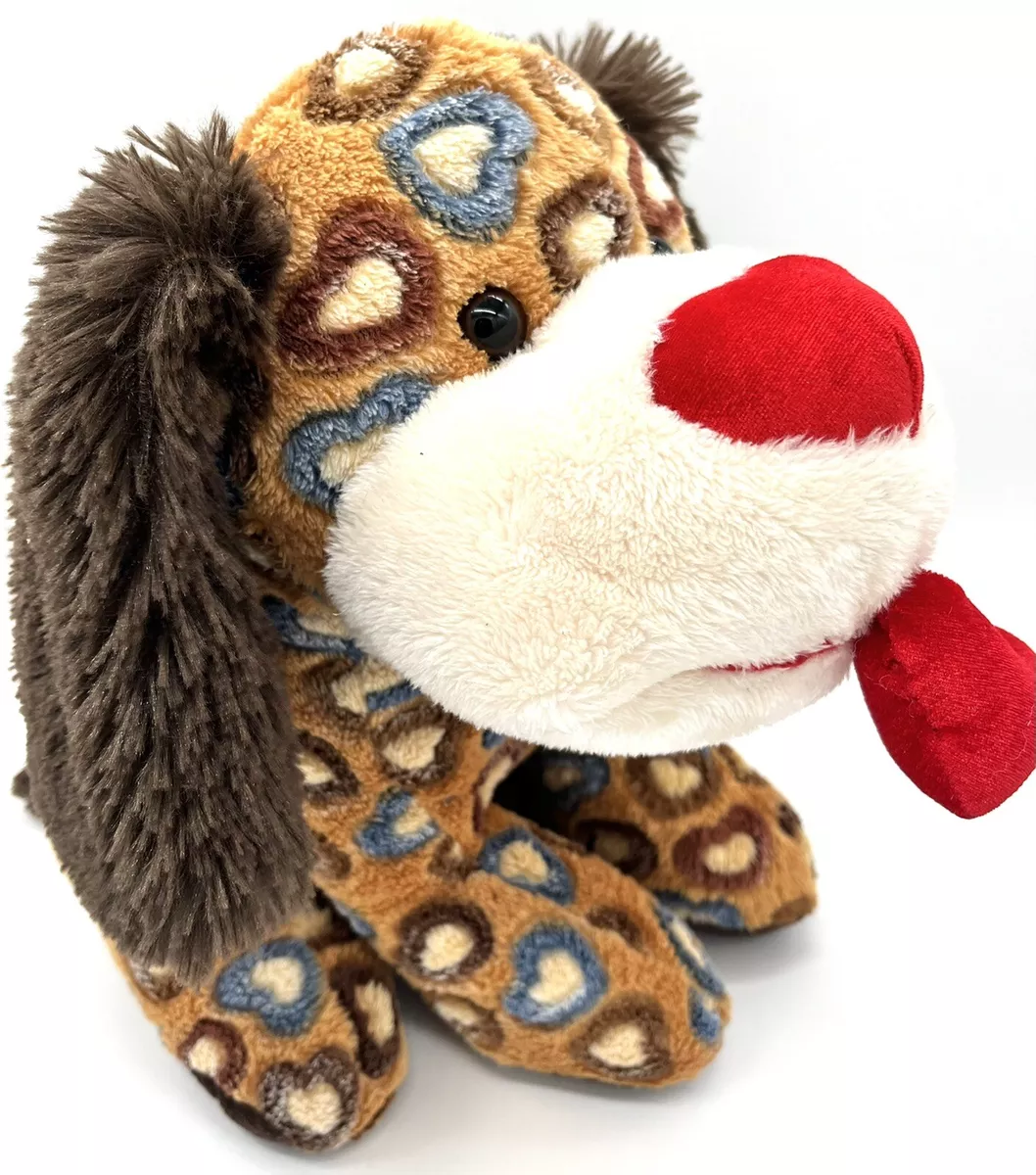 Large Red Plush Dragon Heart Dan Dee Collector's Choice Plush Stuffed animal vtg