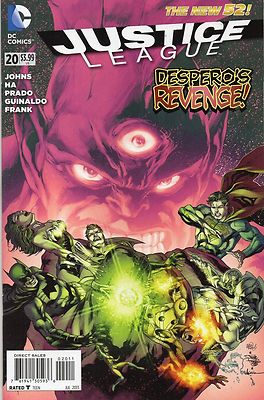 DC COMICS JUSTICE LEAGUE #20 JULY 2013 NEW 52 1ST PRINT NM