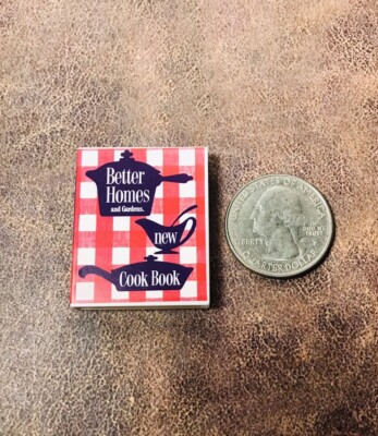 MINI BRANDS RETRO BETTER HOMES AND GARDEN COOK BOOK