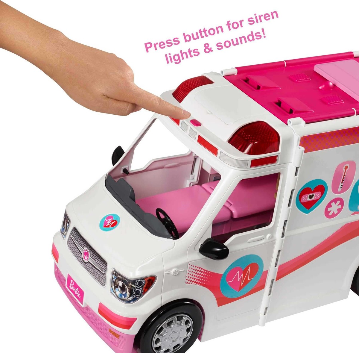 Barbie FRM190 Care Clinic Ambulance Toy Acquisti Online su