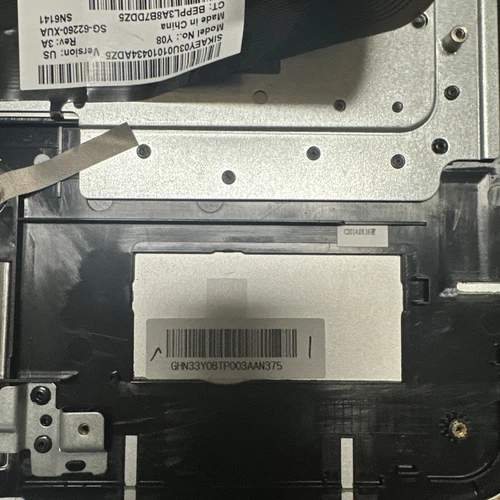 HP Stream SlateBook 14-Z 002na 14-Z050-Keyboard  Touchpad Assembly GNH33Y08TP003 - Picture 10 of 12