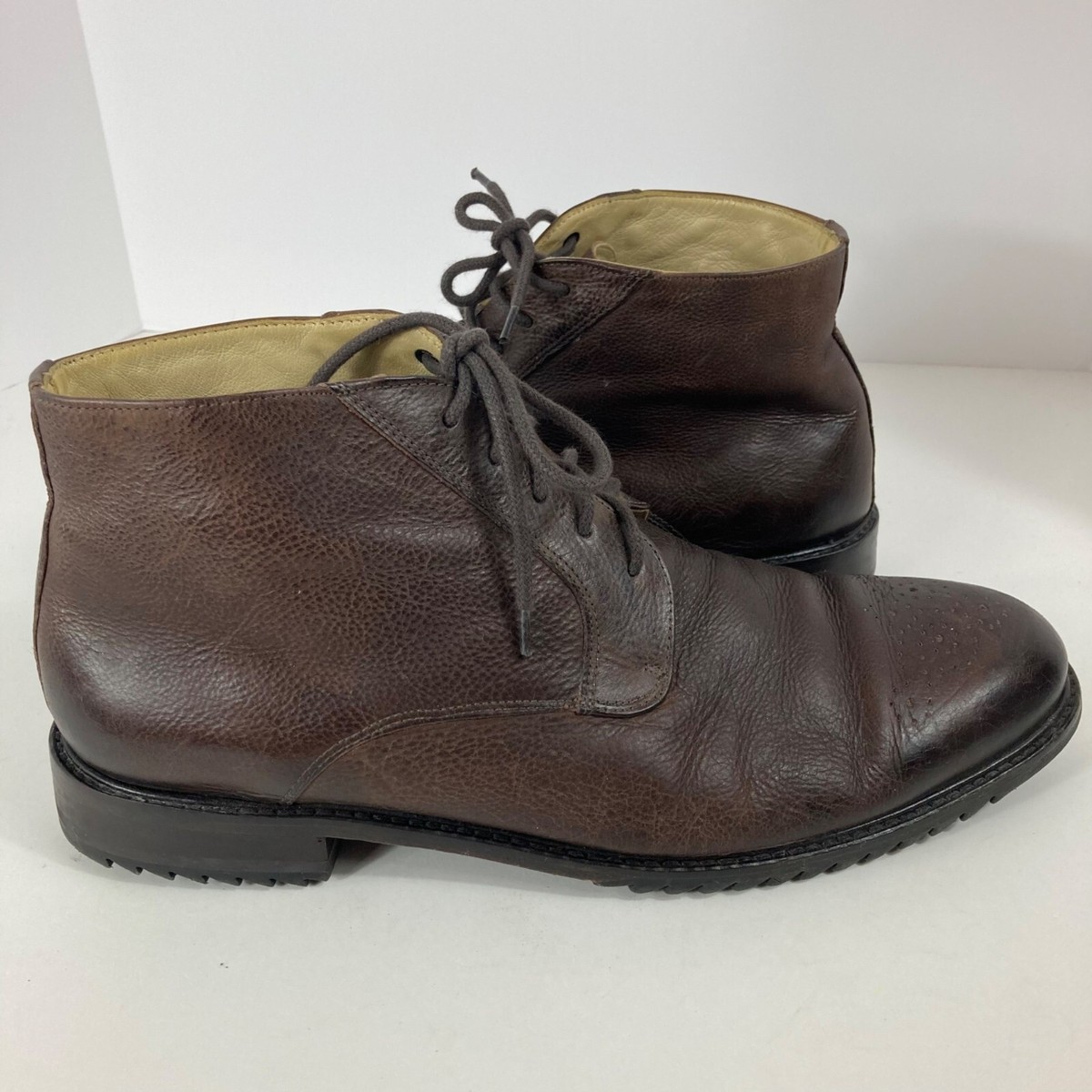 Mens Martin Dingman Country Wear Handmade Leather Brown  display picture 1