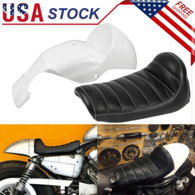 Cowl Fender Tail Section Seat For Harley Sportster Cafe Racer Xl 883 1200 04 Up Ebay