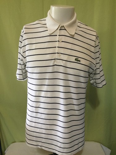 Blue Stripe Polo Shirt Size 
