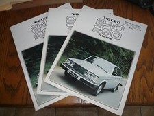 1978 Volvo Sales Brochure - Vintage - Three