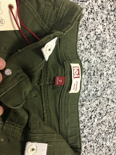 L.E.I. Chelsea Low Rise Jeans with Stretch Waistband Children Sz 7 New w Tags - Picture 7 of 12