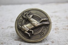 Brass Vintage 1980 the great American buckle DEER 30-30