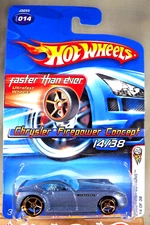 2006 Hot Wheels Faster Than Ever #14 First Editions CHRYSLER FIREPOWER CONCEPT