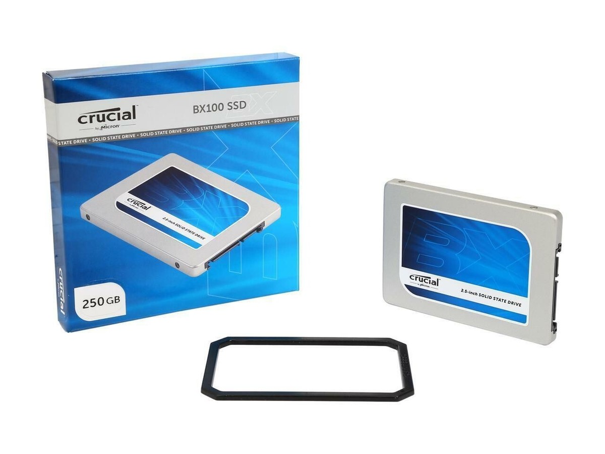 Crucial CT250BX100SSD1 BX100 250Gb SATA-III Micron MLC  16nm SSD