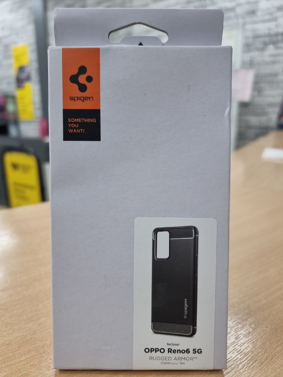 Spigen Rugged Armor Rugged Cover Compatible with Oppo Reno 5G