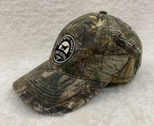 Red Wing Shoes Ball Cap Irish Setter Brand Realtree Camo Hunting Cap Adjustable - Picture 3 of 8