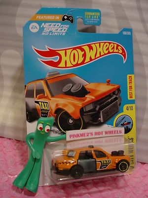 Need for Speed No Limits TIME ATTAXI #168 Orange;TAXI 2017 US Hot Wheels case J