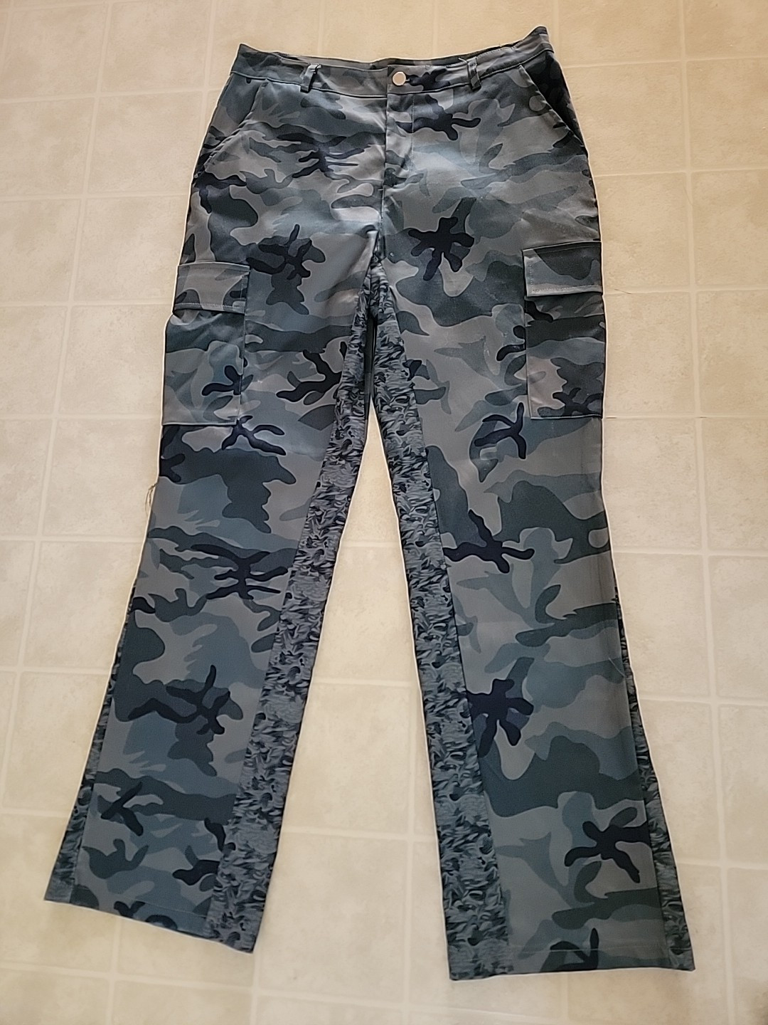 Blush mark Cargo Camo Pants Woodland Camo Tactical Pants Size L Camo Pants