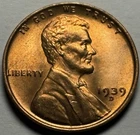 1939-D Lincoln Wheat Cent — Uncirculated MS Red 🔥 Exact Coin