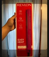 Revlon Easy Heat Precision 1” Flat Iron Hair Straightener – Fast Heat