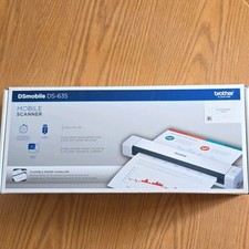 Brother DSmobile DS-635 Mobile Scanner Portable USB OCR 16ppm 72in Document
