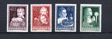 Austria 1949 old set happy children stamps (Michel 929/32) nice MNH