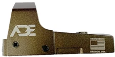 ADE Advanced Optics Huracan Mini Reflex Green Dot Micro Sight, 4 MOA: RD3-006B1S