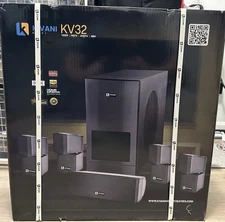 Kivani KV32 Home Theater Sound System with Subwoofer and Bluetooth