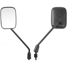 For Electric Scooter Motorcycle Rearview Mirror 8MM Convex with Wide View Angle