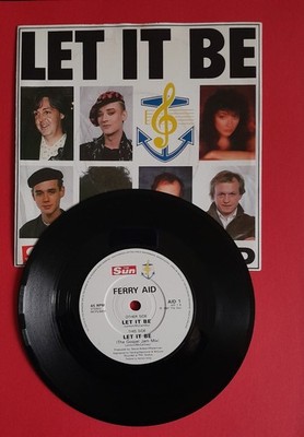Ferry Aid  Let It Be IMMACULATE  7-inch vinyl single 